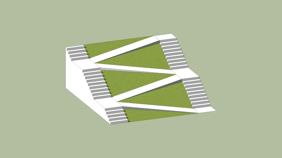 Rampa y escalera
