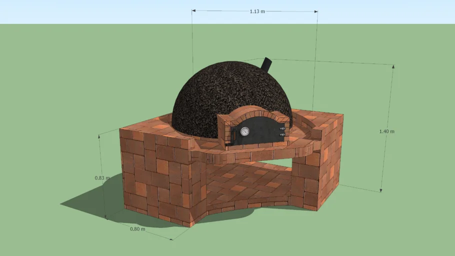 Horno de Barro y Piedra