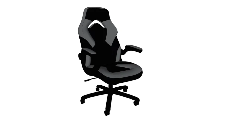 OFM ESS-3085 Essentials Collection Racing Style Leather Gaming Chair