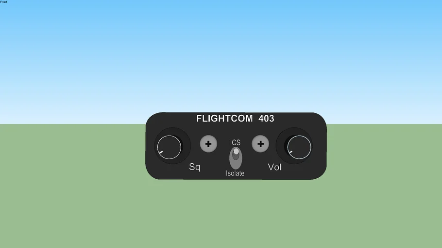 Panel Mount Intercom Small