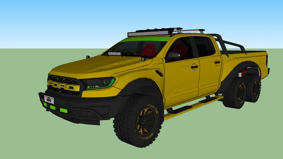 Ford Ranger Raptor 6x6