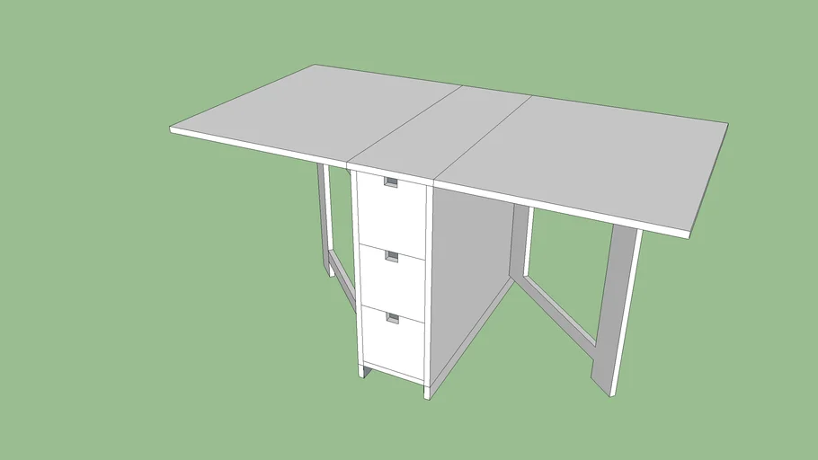 Mesa de dobravel da marca IKEA