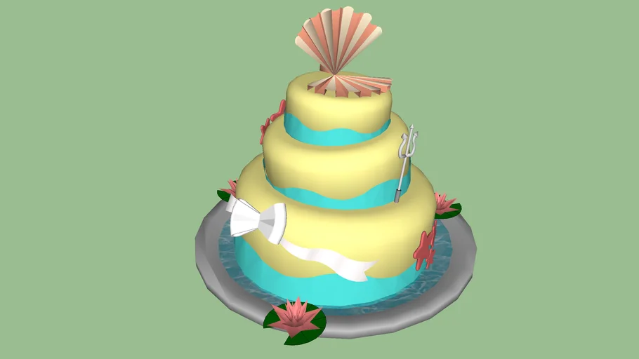 Annie&Finnick's wedding cake
