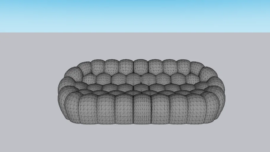 BUBBLE Sofa by Sacha LAKIC for ROCHE BOBOIS B