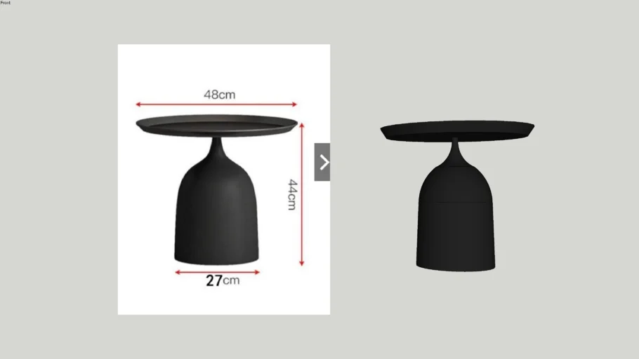 modern side table
