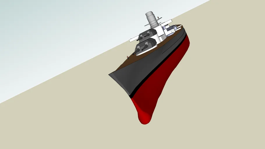 Battleship Tirpitz (Unfinished)