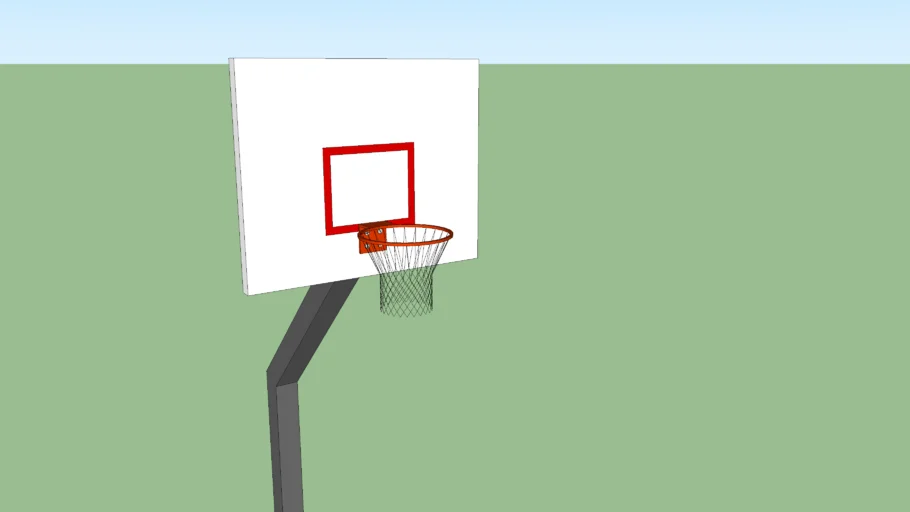 outdoor basketball hoop