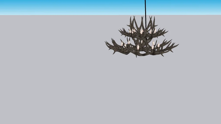 Antler Chandelier