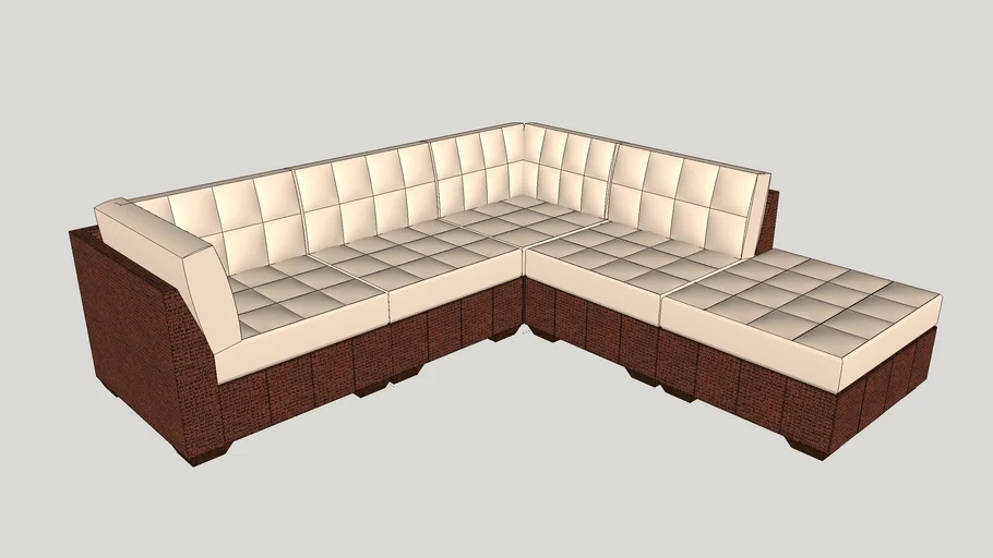 L shaped sofa