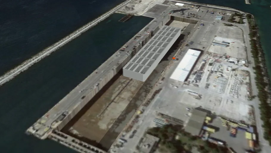 Concrete barge N'Kossa-Cork&Lace