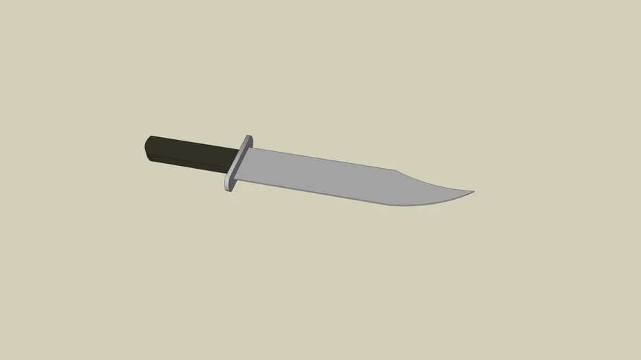 Quick Bowie Knife | 3D Warehouse