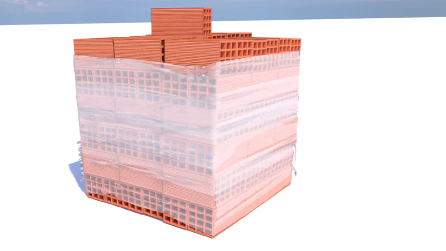 Pallet de Ladrillos Huecos / Hollow Bricks