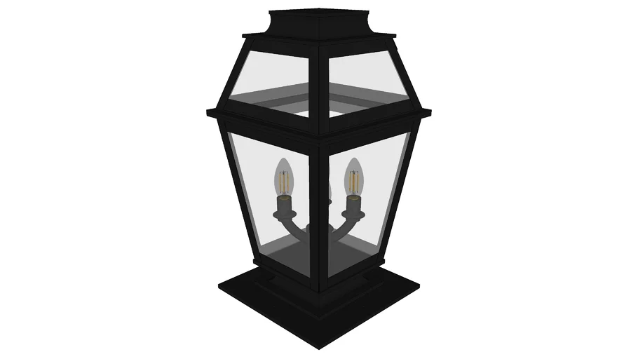 Luminária Clássica de Sobrepor