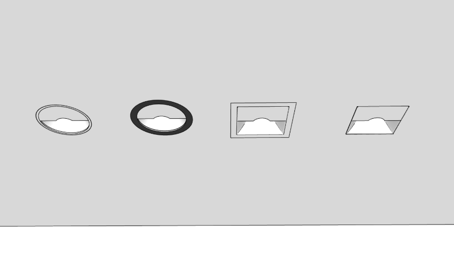 Luca 2.7 Recessed Wall Wash Downlights