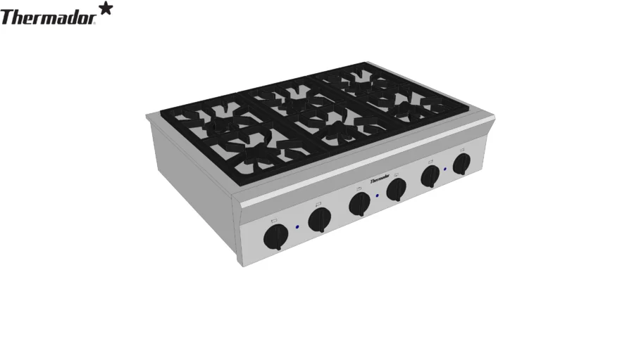Thermador Professional Rangetops  PCG366G