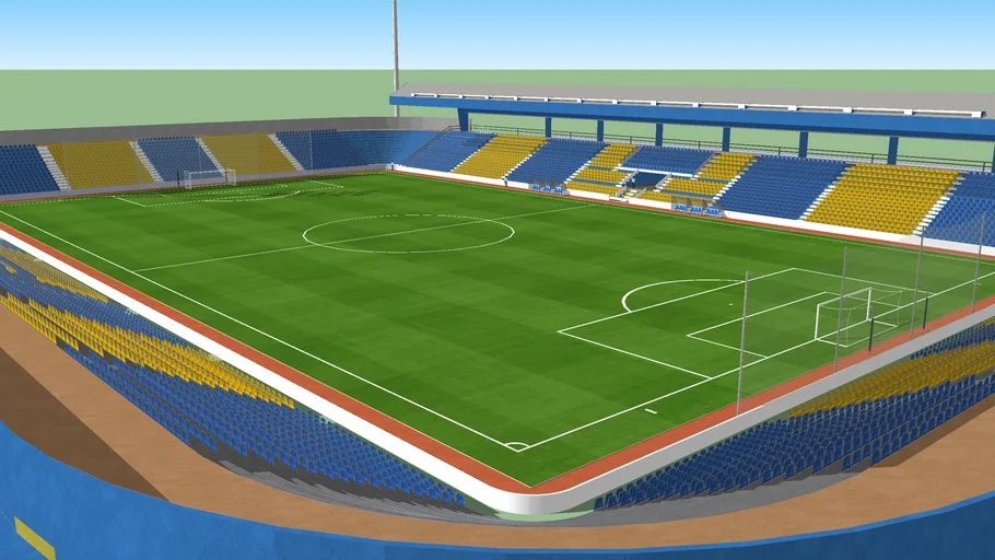 Campo de fútbol ficticio