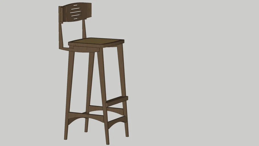 Wooden Bar Chair