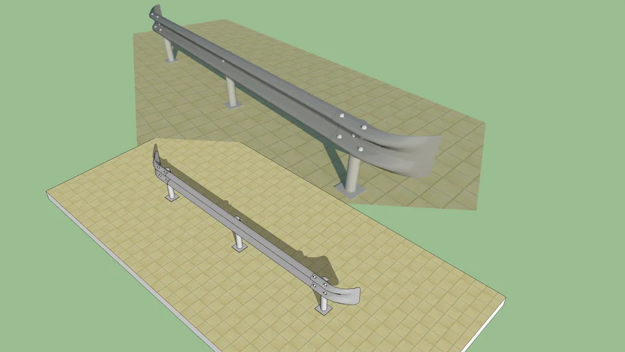 GuardRail | 3D Warehouse