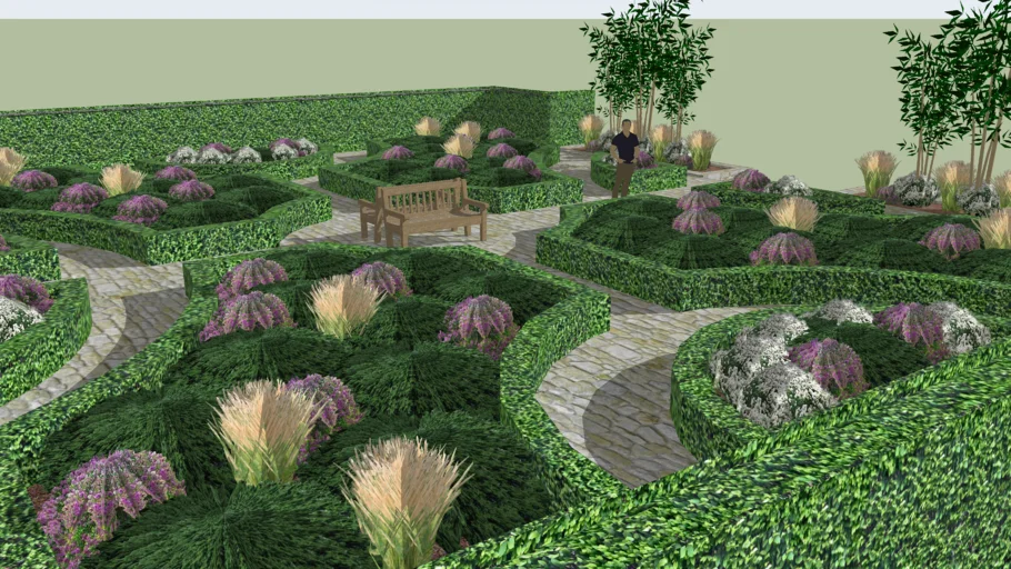 Landscaped Garden