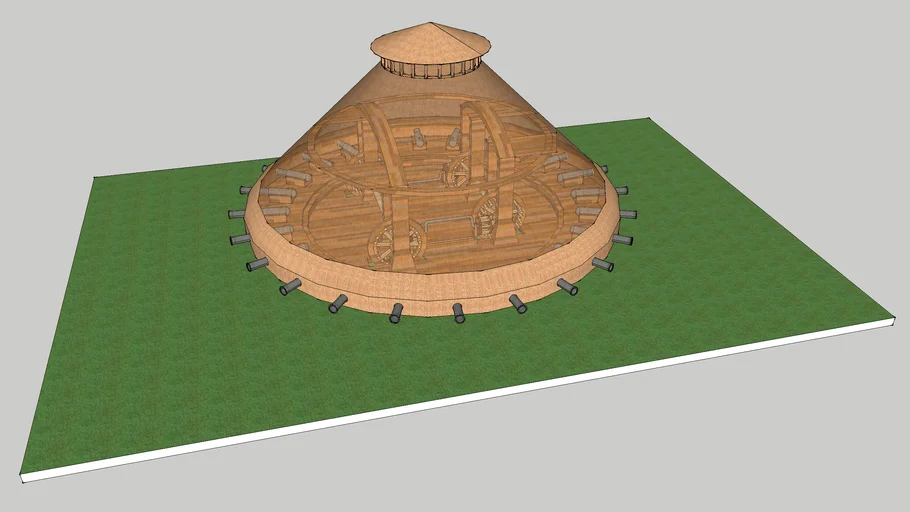 Leonardo Da Vinci's War Machine