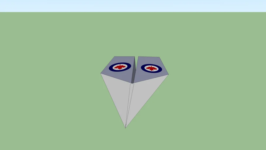 RCAF Paper Airplane | 3D Warehouse