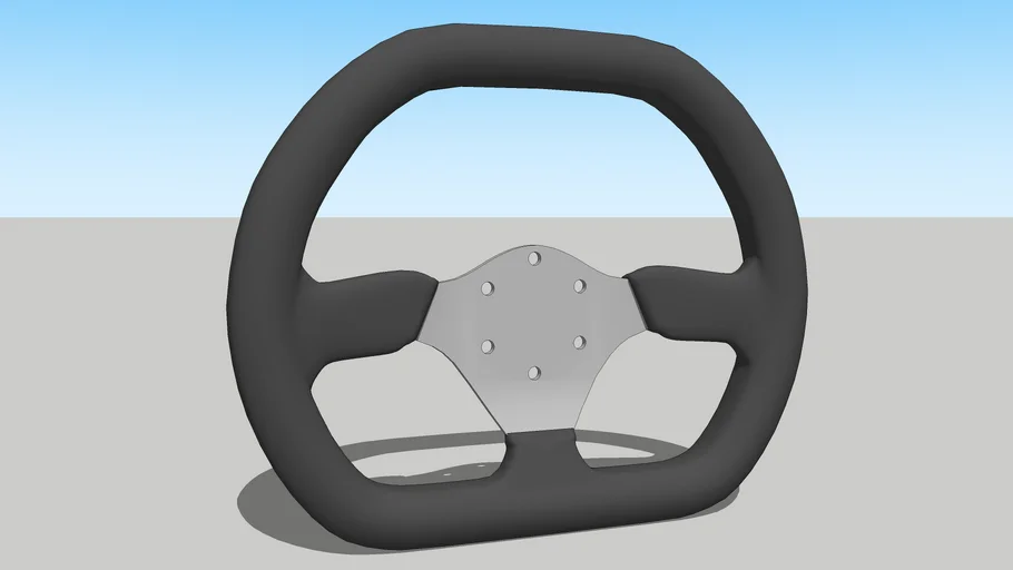 Racing steering wheel