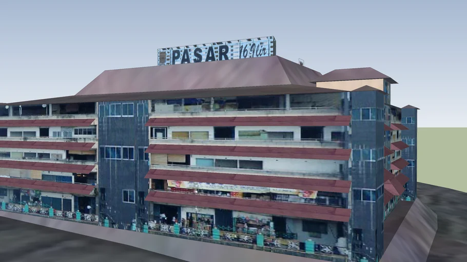 Pasar 16 Ilir Palembang