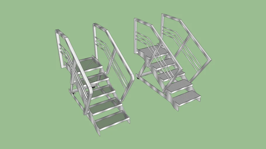 ESCALERA  AUXILIAR  PARA  LANCHA, ACERO  INOXIDABLE  01