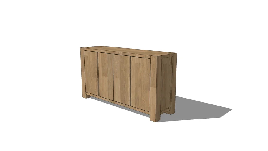 Crate & Barrel Big Sur Sideboard