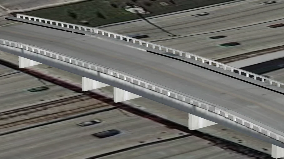 W 33rd St. Bridge over I90, Chicago, IL, USA