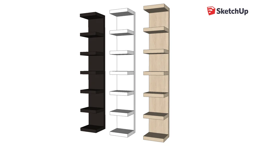 wall shelf IKEA LACK unit