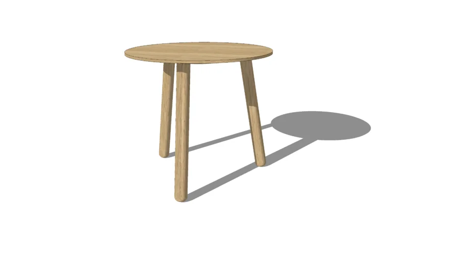 KNOCK ON WOOD SMALL COFFEE TABLE LOW, by Icons of Denmark