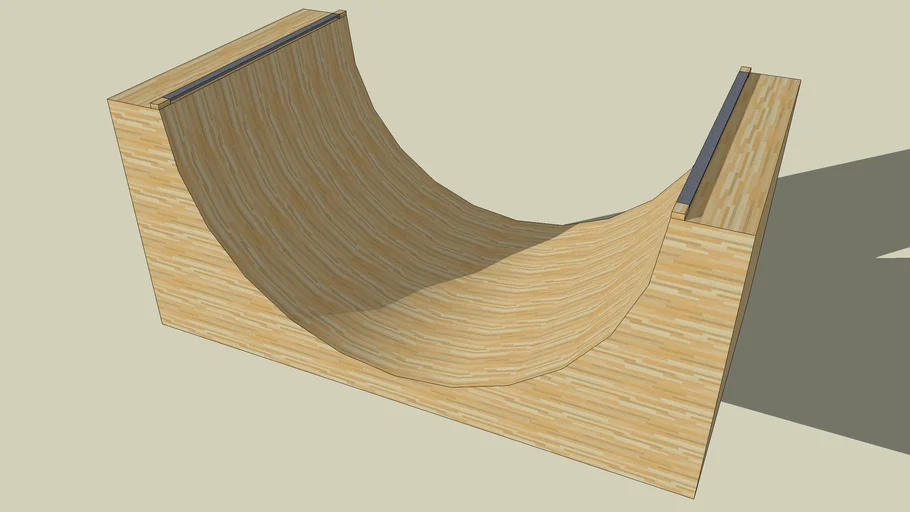 Half Pipe Ramp