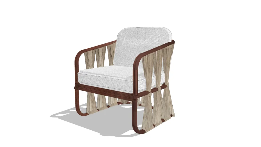 PALECEK  STRINGS ATTACHED LOUNGE CHAIR