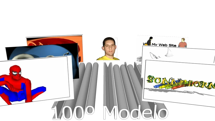 100 model | 3D Warehouse