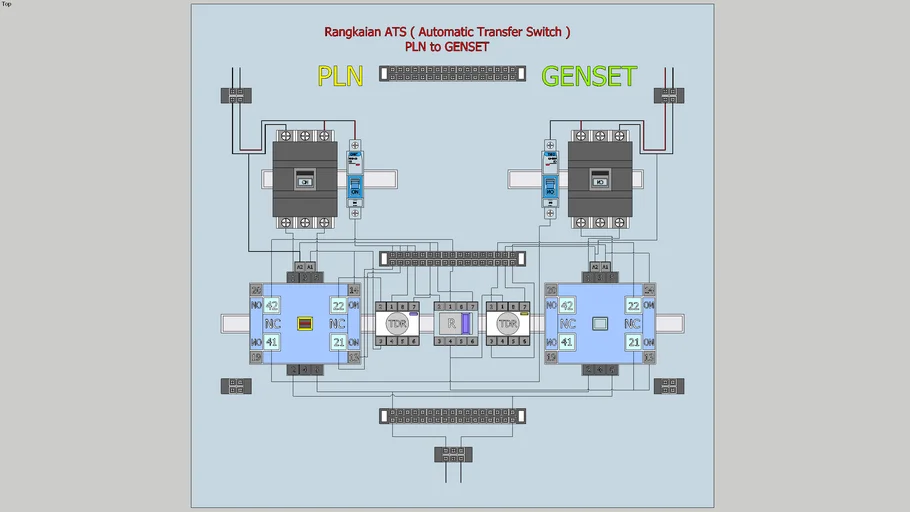 ATS High Voltage to Genset