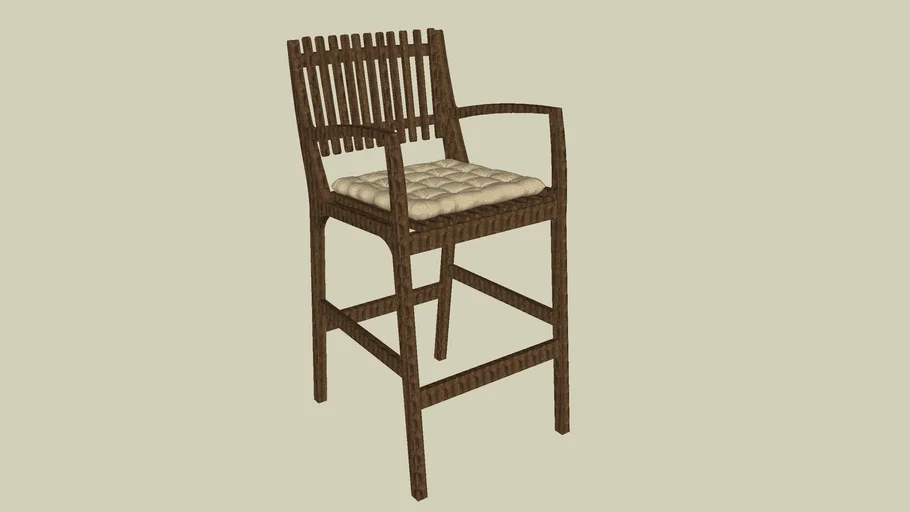 Wood Bar Stool