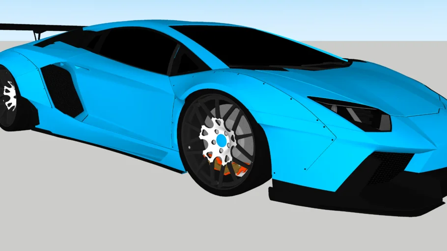 Lamborghini aventador Liberty Walk