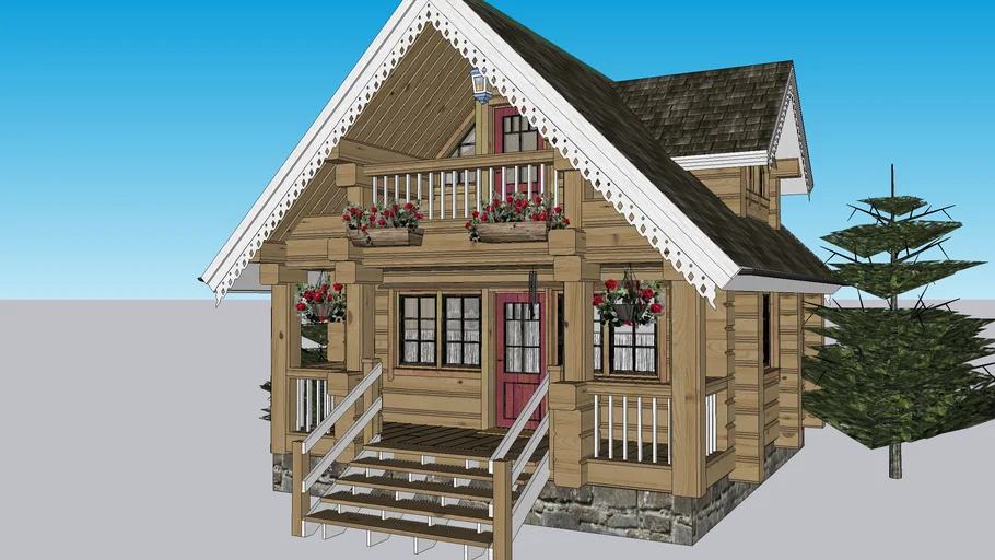 Cute Log Cabin
