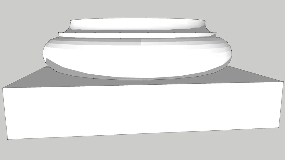 Base for Tuscany Column