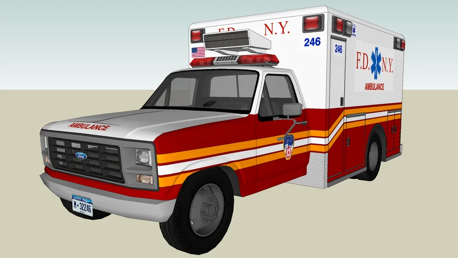 FDNY Ford F-150 Ambulance (1995)