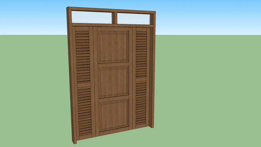 Porta 3 folhas
