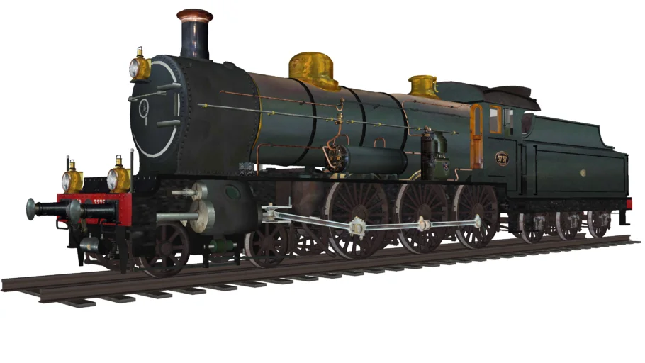Dutch steam Locomotive NS 3737