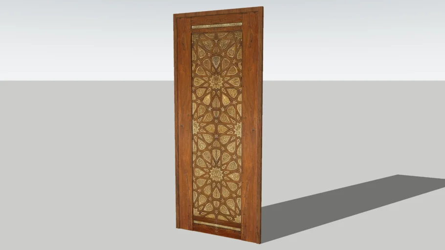 Moroccan Door Gold