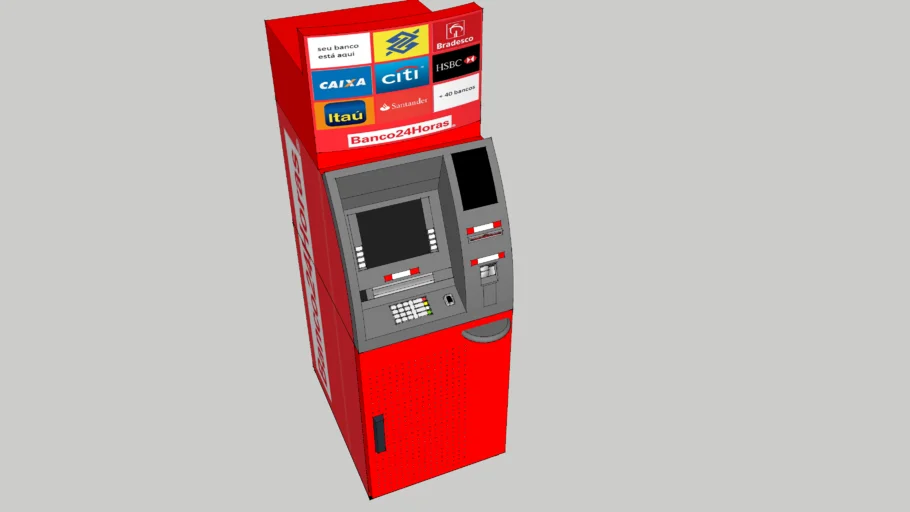 Caixa eletrônico 24 horas
