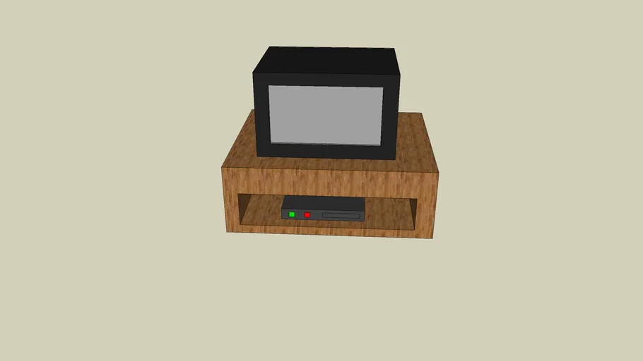 TV and DVD Player