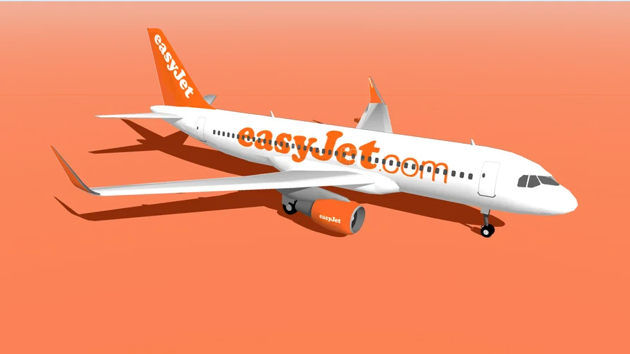 easyJet Airbus A320-200 Sharklets Aircraft