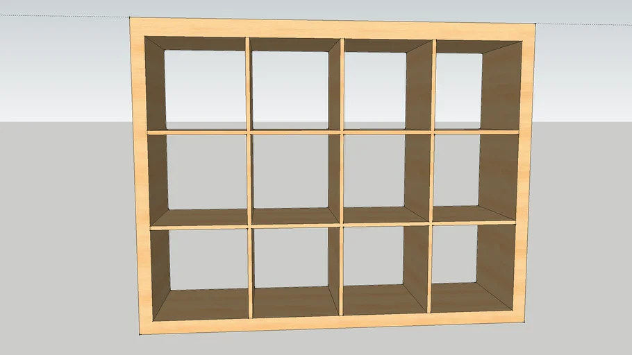 Rumdeler 3x4 rum