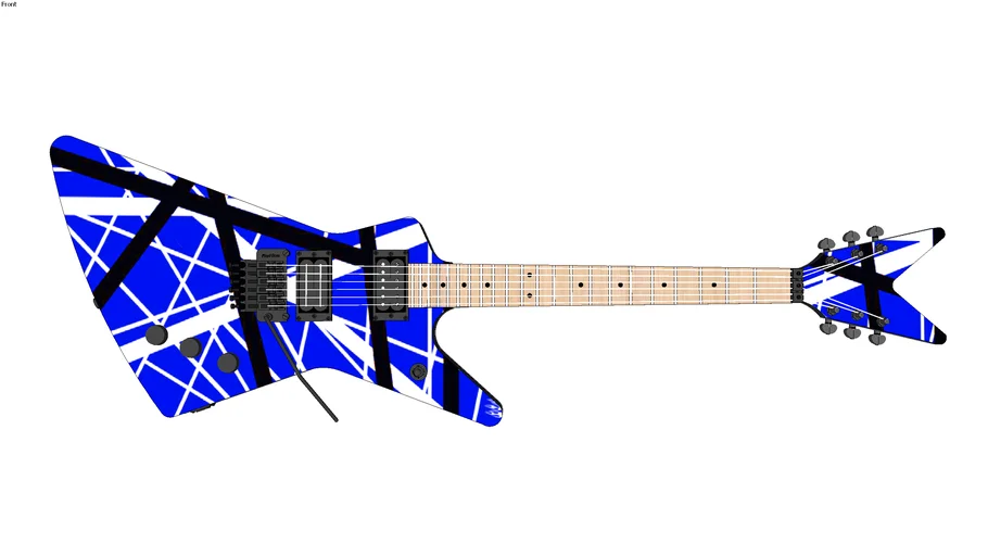 Dean Explorer EVH inspired