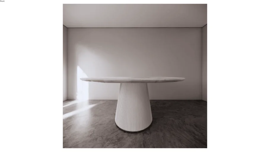 00039 - HOME CENTRE HEATHER ROUND DINING TABLE